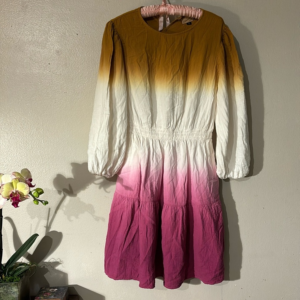 Universal thread size s  cotton dress